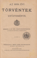 1909. évi törvények gyűjteménye