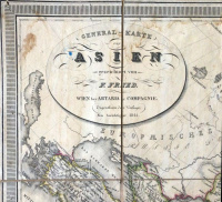 FRIED, F. : General-Karte Asien