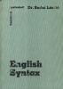 Budai László : English syntax - Theory and Practice