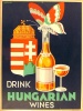 [Gönczi] Gebhardt Tibor (graf.) : Drink Hungarian Wines