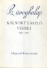 Kálnoky László : Az üvegkalap - -- versei 1980-1981