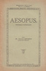 Takács Menyhért : Aesopus - poétikai tanulmány