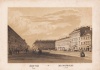 Alt, Rudolf - Sandmann, (Franz Xaver) : József tere Pesten / Der Josephsplatz in Pesth  [Lithographia]