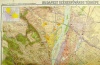 Budapest székesfőváros térképe. M: 1:25 000.