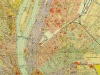 Budapest székesfőváros térképe. M: 1:25 000.