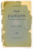 Gessner's, Anton : Karte von Europa - mit den neuen Staatengrenzen. 1920. 