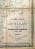 Fried, Franz : General-Karte von Deutschland - in seiner Neu-Gestaltung nach den Friedens-Verträgen vom Jahre 1866.