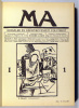 MA. Aktivista folyóirat. Szerk.: Kassák Lajos, Uitz Béla. 1916-1925. 1-10 évf. Hasonmás kiadás. (4 kötetben)