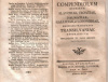 [Bél Mátyás] Bel, Matthiae  : Compendium Hungariae Geographicum, ad exemplar notitiae Hungariae novae historico-geographicae, ...
