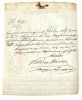 Orvosi diploma Korda Sándor részére. Kiállítva 1867-ben.
