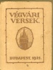 Reményik Sándor : Végvári versek. Hangok a végekről 1918-1921.