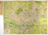 Budapest székes főváros és környékének térképe és utcajegyzéke Pharus rendszerében, 1922.  (1:15.000)