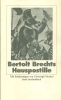 Brecht, Bertolt : Bertolt Brechts Hauspostille