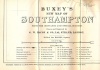 258.  Buxey’s New Map of Southampton from the Ordnance and Actual Surveys. [térkép]  : 