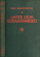 Kampffmeyer, Paul : Unter dem Sozialistengesetz.