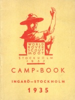 Camp-Book (Lagerboken) - Ingarö-Stockholm 1935.