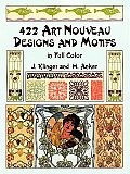 Klinger, Julius-Anker, Hans  : 422 Art Nouveau Designs and Motifs in Full Color