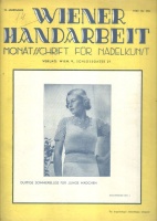 Wiener Handarbeit - Monatsschrift für Nadelkunst. 1937.  Nr. 130