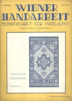 Wiener Handarbeit - Monatsschrift für Nadelkunst. 1937.  Nr. 135