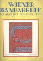 Wiener Handarbeit - Monatsschrift für Nadelkunst. 1937.  Nr. 128
