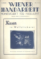 Wiener Handarbeit - Monatsschrift für Nadelkunst. 1938.  Nr. 136