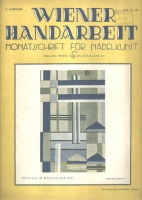 Wiener Handarbeit - Monatsschrift für Nadelkunst. 1937.  Nr. 127