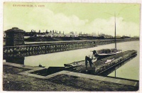 BALATONBOGLÁR. Új kikötő. (1916)