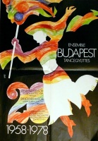 Varga [Judit] (graf.) : Budapest táncegyüttes 1958-1978  - Jubileumi műsora.
