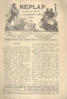 Néplap. 1903. évi április hó 12-én.  X.évfolyam. - Gazdasági hetiközlöny a földmívelő nép számára.