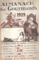 Almanach des Gourmands 1929