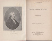 Hume, David : An Enquiry Concerning the Principles of Morals