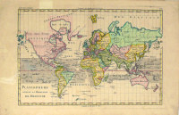 [Bonne, Rigobert] : Planisphere Suivant La Projektion de Mercator.  (Világtérkép, 1771.)