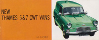 FORD - New Thames 5&7 cwt Vans