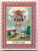 191 : [A lorettoi kegyszobor a templommal] „St. Maria Loretto.”