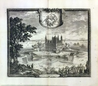 Pufendorf, Samuel, Freiherr von [történész] - Dahlbergh, Erik Jönsson [rajzoló, metsző]: Delineatio Arcis Cronenburgensis - 1697