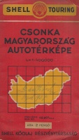Széll Sándor (szerk.) - Tallián Ferenc (tervezte) : Csonka Magyarország autotérképe