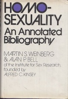 Weinberg, M. - A. Bell : Homosexuality - An Annotated Bibliography