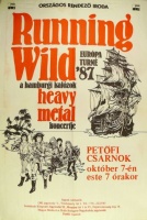 Ismeretlen : Running Wild - Európa turné '87.; Budapest, Petőfi Csarnok. [1987]. okt.7.
