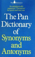 Urdang, Laurence - Manser, Martin (edit.) : The Pan Dictionary of Synonyms and Antonyms
