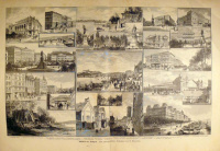 Ansichten aus Budapest - Nach photographischen von U. Weinwurm  [Rotációs fametszet, ca.1873-1890.]