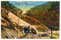 MÁRAMAROS. Visóvülgy, vasúti alagút, 160 m. [ca. 1915] 