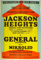 Jackson Heights angol pop együttes & Generál és a Mikrolid vokál hangversenye - 1973. Kisstadion, Budapest