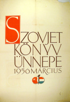 Gábor Pál (graf.) : Szovjet könyv ünnepe. 1956 március