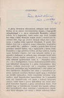 Trencsényi-Waldapfel Imre : Euripidész. [Különlenyomat]. Falus Róbert (1925-1983) klasszika-filológus részére dedikált.