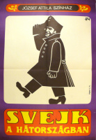 Papp T. (graf.) : Svejk a hátországban - József Attila Színház [1971.]