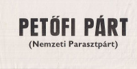 PETŐFI PÁRT (Nemzeti Parasztpárt)  [Politikai hirdetmény, 1956.]