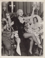 Ilona Massey [Hajmássy Ilona] a Zenés balalajka (Balalaika, 1939.) c. hollywoodi filmben.  [Original Stockphoto, 1939.]