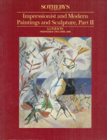 Sotheby's - Impressionist and Modern Paintings and Sculpture