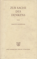 Heidegger, Martin : Zur Sache des Denkens