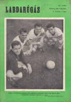 Labdarúgás. 1964. szept. X.évf. 9.sz. - Négyen a Ferencváros bajnokságot nyert 